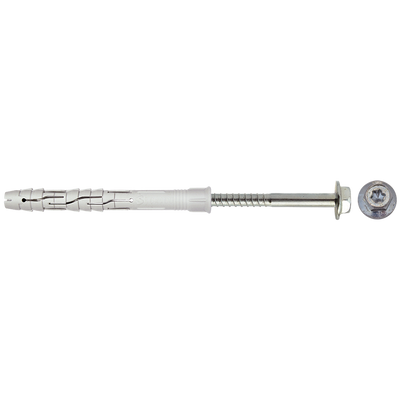 pgb-Europe SMART | Raamplug +zeskantschroef Ø 10x80 A4-70 | 50 st SM0RPFN401000803