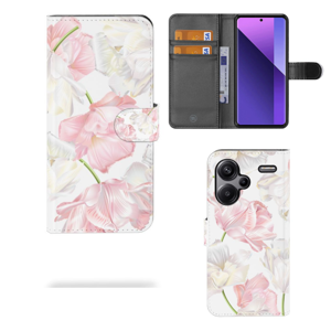 Xiaomi Redmi Note 13 Pro Plus Hoesje Lovely Flowers