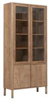 DTP Home Vitrinekast 'Apollo' Teakhout, 210 x 100cm