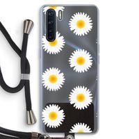 Margrietjes: Oppo A91 Transparant Hoesje met koord