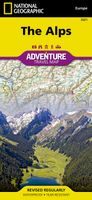Wegenkaart - landkaart 3321 Adventure Map Alps - Alpen | National Geographic