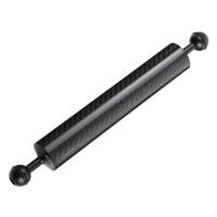 PULUZ 12.59 inch 32cm lengte 40mm Diameter Dual ballen koolstofvezel drijvende Arm bal Diameter: 25mm drijfvermogen: 200g