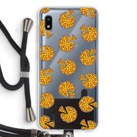 You Had Me At Pizza: Samsung Galaxy A10 Transparant Hoesje met koord