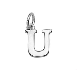 TFT Hanger Zilver Letter U