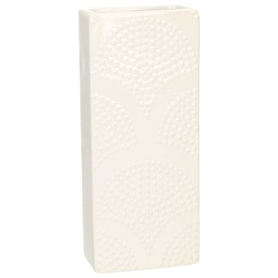 Waterverdamper - ivoor wit - keramiek - 400 ml - radiatorbak luchtbevochtiger - 7,4 x 17,7 cm