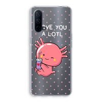 Love You A Lotl: OnePlus Nord CE 5G Transparant Hoesje