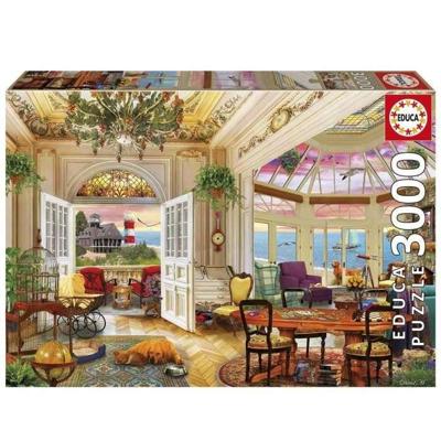 Puzzel - EDUCA - Leven aan zee - 3000 stukjes - 120x85 cm - Voor volwassenen vanaf 15 jaar