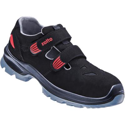Atlas Werkschoen SL 36 Laag S1 W12 | Zwart/Rood | Maat 49 - 4043692290799