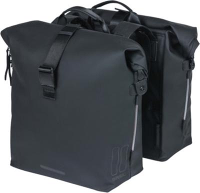 Basil dubbele fietstas SoHo Nordlicht 41 liter zwart - 18076