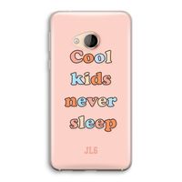 Cool Kids Never Sleep: HTC U Play Transparant Hoesje