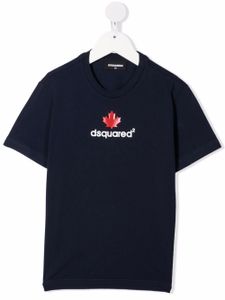 DSQUARED2 KIDS t-shirt à logo - Bleu