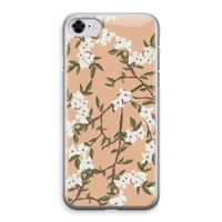 Blossoming spring: iPhone 8 Transparant Hoesje