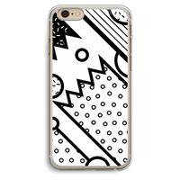 Pop Art #4: iPhone 6 Plus / 6S Plus Transparant Hoesje