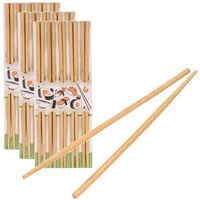 Sushi eetstokjes - 40x setjes - bamboe hout - 24 cm