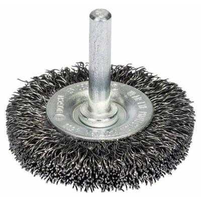 Bosch Accessories Staaldraadborstel schijf 75 x 10 mm/6 Schacht-Ø 6 mm 2607017120