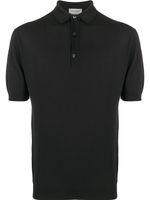 John Smedley polo classique - Noir