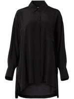 Equipment chemise Emile en soie - Noir - thumbnail