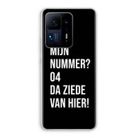 Da ziede van hier - Zwart: Xiaomi Mi Mix 4 Transparant Hoesje