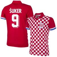 Kroatië Retro Voetbalshirt 1992 + Suker 9