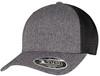 Flexfit FX110MT 110 Mesh 2-Tone Cap - Melange Charcoal/Black - One Size