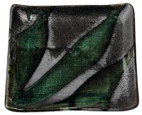 Groen/Grijs Vierkant Bord - Green Grey Series - 18 x 18cm - thumbnail