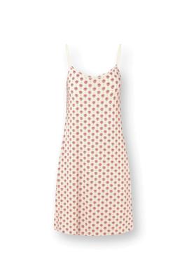 Pip Studio Diezel Nachthemd Mouwloos Jaipur Flower Wit/Roze XS