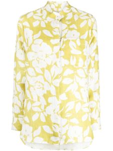 Bambah chemise en lin Lilly à manches longues - Vert
