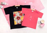 T-shirt kinderen zwart 3 - 4 jaar