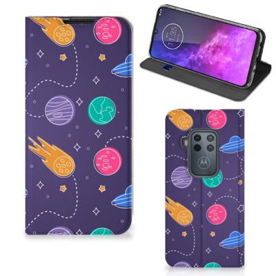 Motorola One Zoom Hippe | Standcase | Space