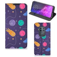 Motorola One Zoom Hippe | Standcase | Space