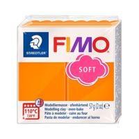 Boetseerklei fimo soft 57 g mandarijn