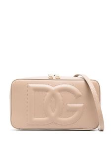 Dolce & Gabbana sac à bandoulière à logo DG - Rose