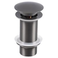 Differnz afvoerplug pop up | design | gun metal | large | Ø 66 mm x 98 mm
