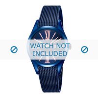 Festina horlogeband F16963-1 Staal Blauw 16mm