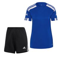 adidas Squadra 21 Trainingsset Dames Blauw Zwart adidas Squadra 21 Trainingsset Dames Blauw Zwart