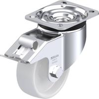 Blickle LK-PO 100G-1-FI Zwenkwiel met rem Wieldiameter: 100 mm Draagvermogen (max.): 280 kg 1 stuk(s)