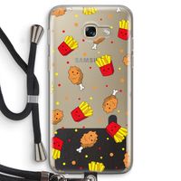 Chicken 'n Fries: Samsung Galaxy A5 (2017) Transparant Hoesje met koord