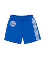 Versace Kids short à imprimé Medusa - Bleu - thumbnail