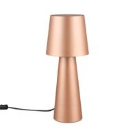 LED Tafellamp - Trion Pinati - E27 Fitting - 1 lichtpunt - Koffie - Metaal