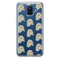 King Kylie: Samsung Galaxy A6 (2018) Transparant Hoesje