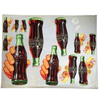 Coca-Cola vel met 32 decals (New Old Stock)