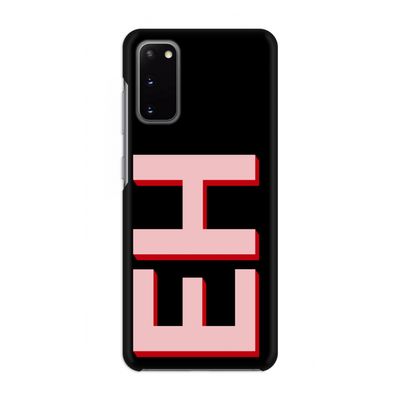 Monogram: Volledig geprint Samsung Galaxy S20 Hoesje
