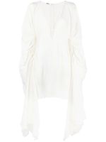 Cult Gaia robe de plage Ashley à coupe courte - Blanc