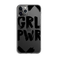 Girl Power #2: iPhone 11 Pro Max Transparant Hoesje
