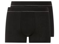 LIVERGY 2 heren boxers (Zwart, M)