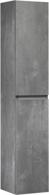 Saqu Gaia hoge kast rechts 35x34x180cm beton grijs