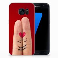 Samsung Galaxy S7 | Sillicone Back Cover | Liefde - Origineel Romantisch Cadeau