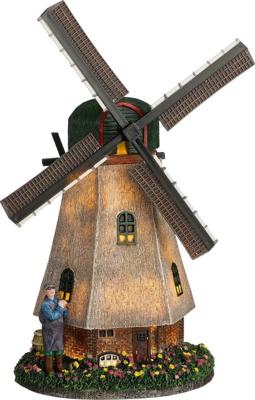 Zaanse molen battery operated l20xb14xh28cm - Luville
