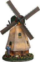 Zaanse molen battery operated l20xb14xh28cm - Luville