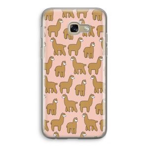 Alpacas: Samsung Galaxy A5 (2017) Transparant Hoesje